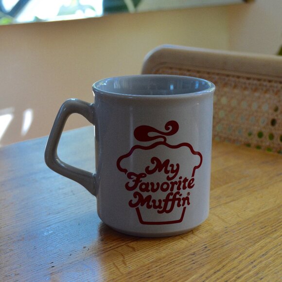 Vintage Ceramic My Favorite Muffin Mug 1980s 1990s - Picture 1 of 3